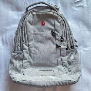 SwissGear Cecil 5505 Laptop Backpack, Light Grey, 18-Inch